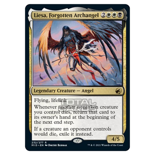 Magic The Gathering - Innistrad - Midnight Hunt - Liesa, Forgotten Archangel - 232/277