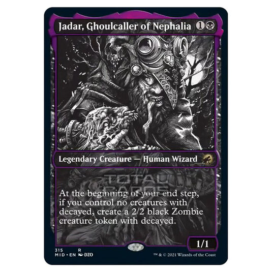 Magic The Gathering - Innistrad - Midnight Hunt - Jadar, Ghoulcaller of Nephalia - 315/277