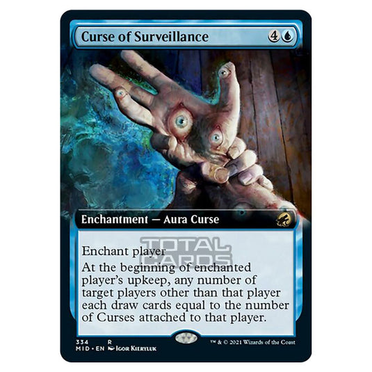 Magic The Gathering - Innistrad - Midnight Hunt - Curse of Surveillance - 334/277