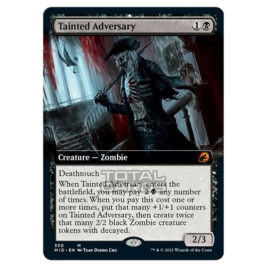 Magic The Gathering - Innistrad - Midnight Hunt - Tainted Adversary - 350/277
