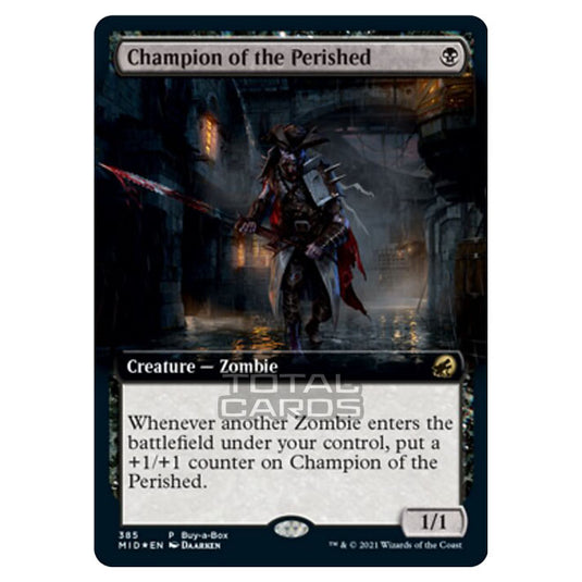 Magic The Gathering - Innistrad - Midnight Hunt - Champion of the Perished - 385/277