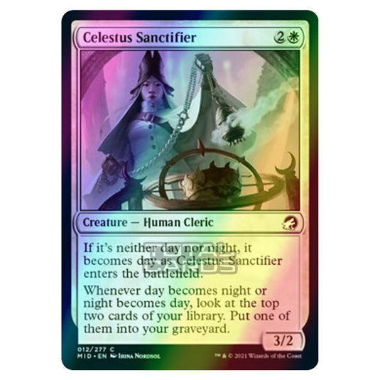 Magic The Gathering - Innistrad - Midnight Hunt - Celestus Sanctifier - 12/277 (Foil)