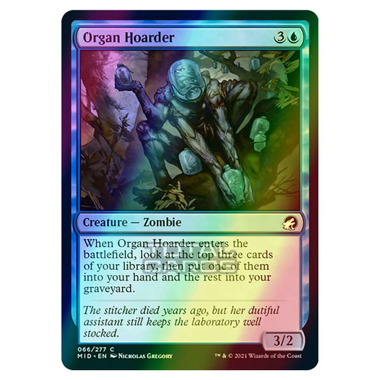 Magic The Gathering - Innistrad - Midnight Hunt - Organ Hoarder - 66/277 (Foil)