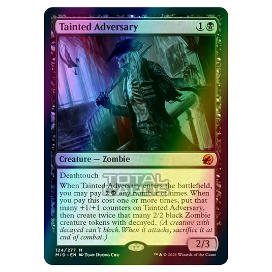 Magic The Gathering - Innistrad - Midnight Hunt - Tainted Adversary - 124/277 (Foil)