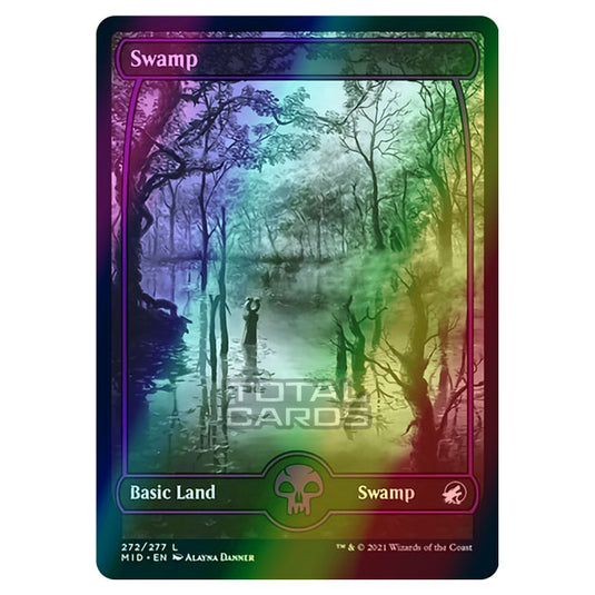 Magic The Gathering - Innistrad - Midnight Hunt - Swamp - 272/277 (Foil)