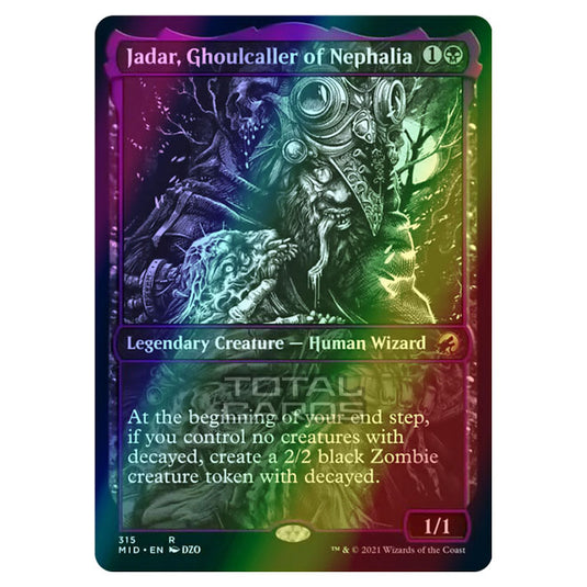 Magic The Gathering - Innistrad - Midnight Hunt - Jadar, Ghoulcaller of Nephalia - 315/277 (Foil)