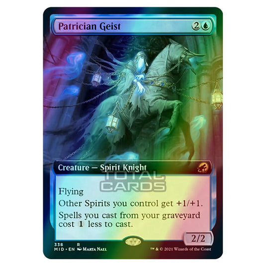 Magic The Gathering - Innistrad - Midnight Hunt - Patrician Geist - 338/277 (Foil)