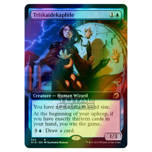 Magic The Gathering - Innistrad - Midnight Hunt - Triskaidekaphile - 342/277 (Foil)