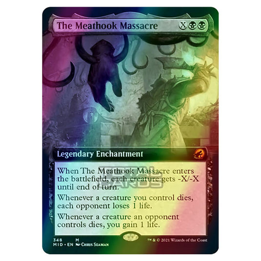 Magic The Gathering - Innistrad - Midnight Hunt - The Meathook Massacre - 348/277 (Foil)