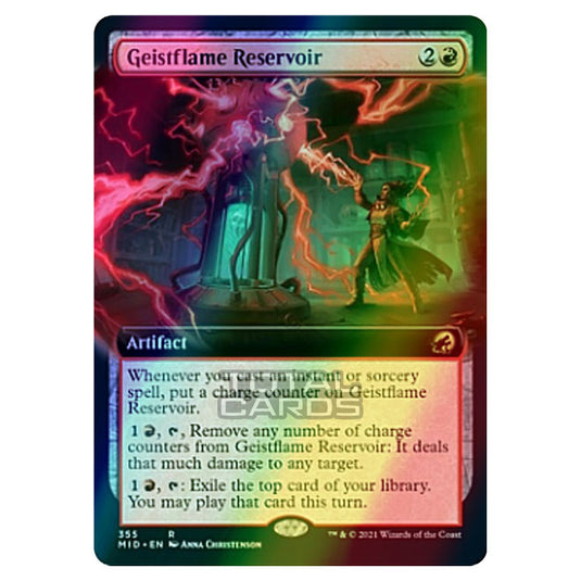 Magic The Gathering - Innistrad - Midnight Hunt - Geistflame Reservoir - 355/277 (Foil)