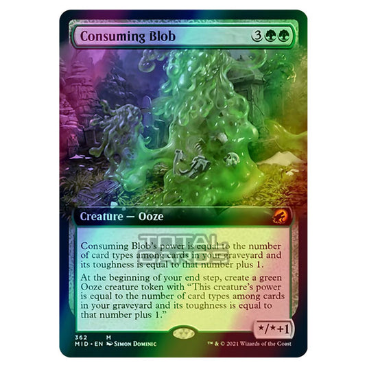 Magic The Gathering - Innistrad - Midnight Hunt - Consuming Blob - 362/277 (Foil)