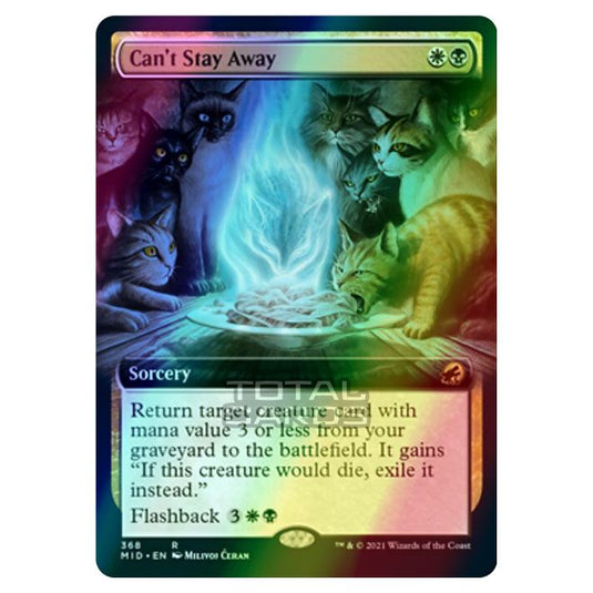 Magic The Gathering - Innistrad - Midnight Hunt - Can't Stay Away - 368/277 (Foil)