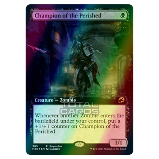 Magic The Gathering - Innistrad - Midnight Hunt - Champion of the Perished - 385/277 (Foil)