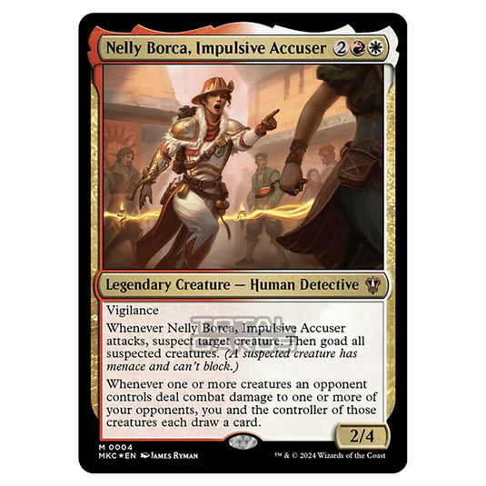 Magic The Gathering - Murders at Karlov Manor - Commander - Nelly Borca, Impulsive Accuser - 0004