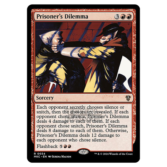 Magic The Gathering - Murders at Karlov Manor - Commander - Prisoner's Dilemma - 0034