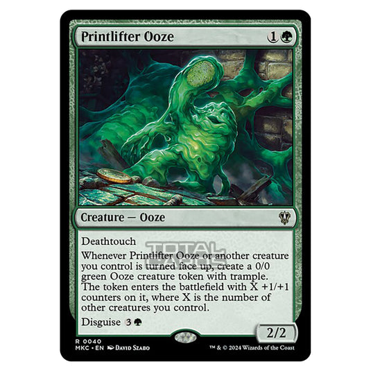 Magic The Gathering - Murders at Karlov Manor - Commander - Printlifter Ooze - 0040