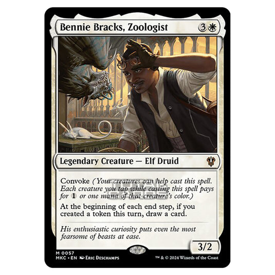 Magic The Gathering - Murders at Karlov Manor - Commander - Bennie Bracks, Zoologist - 0057