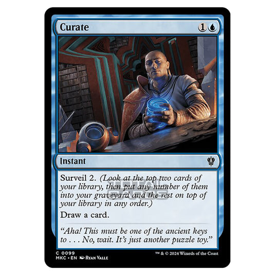 Magic The Gathering - Murders at Karlov Manor - Commander - Curate - 0099