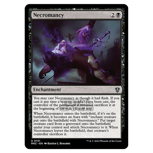 Magic The Gathering - Murders at Karlov Manor - Commander - Necromancy - 0131