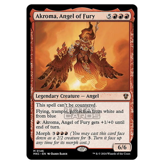 Magic The Gathering - Murders at Karlov Manor - Commander - Akroma, Angel of Fury - 0146