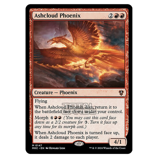 Magic The Gathering - Murders at Karlov Manor - Commander - Ashcloud Phoenix - 0147