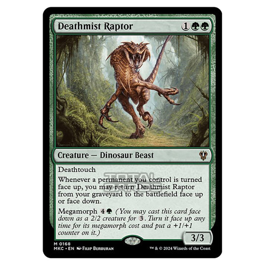Magic The Gathering - Murders at Karlov Manor - Commander - Deathmist Raptor - 0168