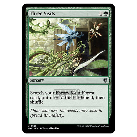 Magic The Gathering - Murders at Karlov Manor - Commander - Three Visits - 0189