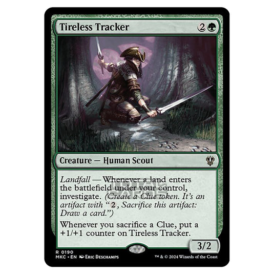 Magic The Gathering - Murders at Karlov Manor - Commander - Tireless Tracker - 0190