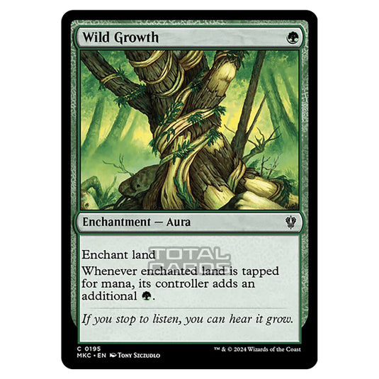Magic The Gathering - Murders at Karlov Manor - Commander - Wild Growth - 0195