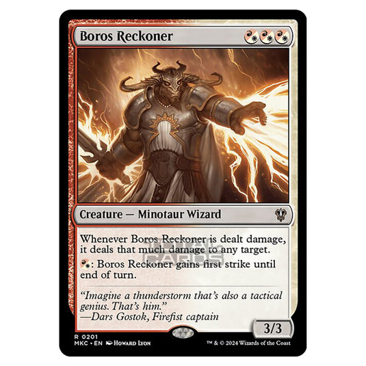 Magic The Gathering - Murders at Karlov Manor - Commander - Boros Reckoner - 0201