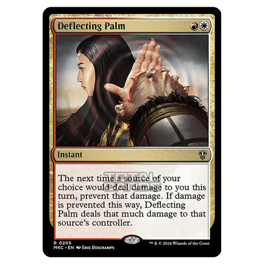 Magic The Gathering - Murders at Karlov Manor - Commander - Deflecting Palm - 0205