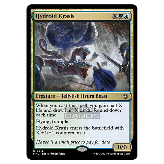 Magic The Gathering - Murders at Karlov Manor - Commander - Hydroid Krasis - 0212