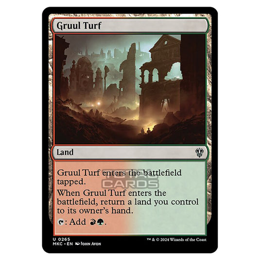 Magic The Gathering - Murders at Karlov Manor - Commander - Gruul Turf - 0265