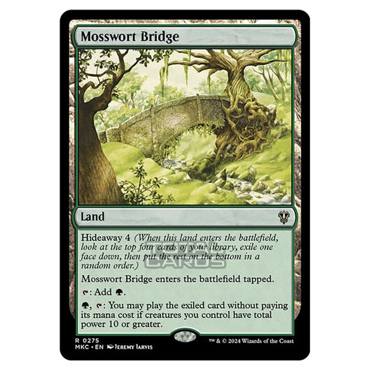 Magic The Gathering - Murders at Karlov Manor - Commander - Mosswort Bridge - 0275