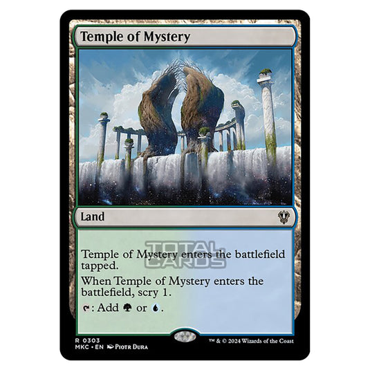 Magic The Gathering - Murders at Karlov Manor - Commander - Temple of Mystery - 0303