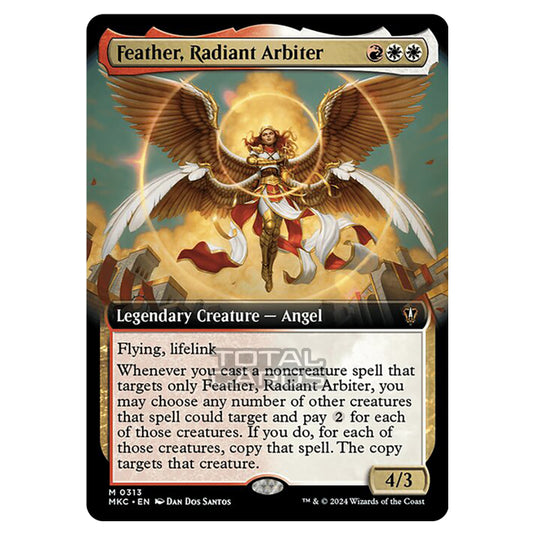 Magic The Gathering - Murders at Karlov Manor - Commander - Feather, Radiant Arbiter - 0313