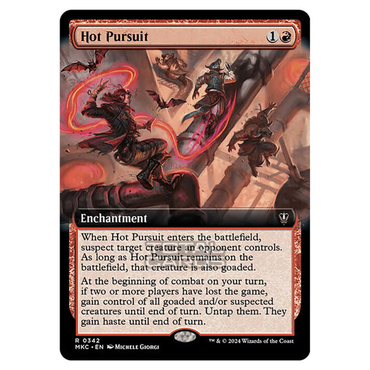 Magic The Gathering - Murders at Karlov Manor - Commander - Hot Pursuit - 0342
