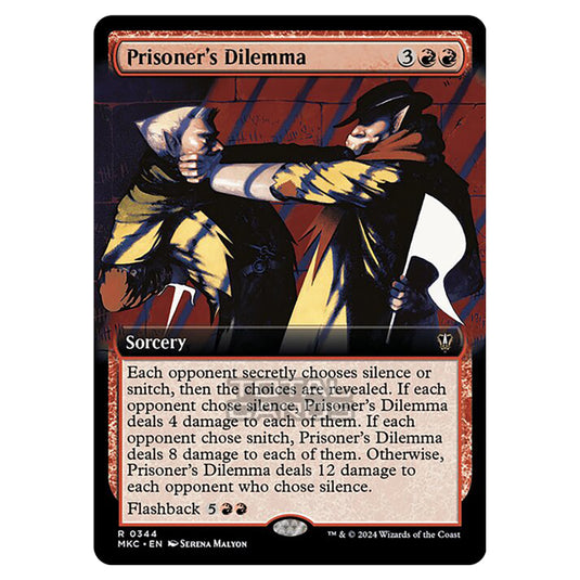 Magic The Gathering - Murders at Karlov Manor - Commander - Prisoner's Dilemma - 0344