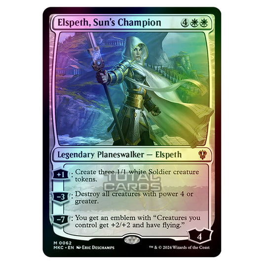 Magic The Gathering - Murders at Karlov Manor - Commander - Elspeth, Sun's Champion - 0062 (Foil)