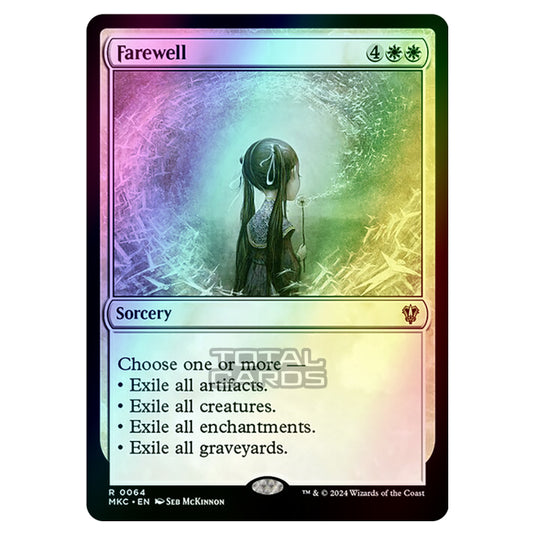Magic The Gathering - Murders at Karlov Manor - Commander - Farewell - 0064 (Foil)