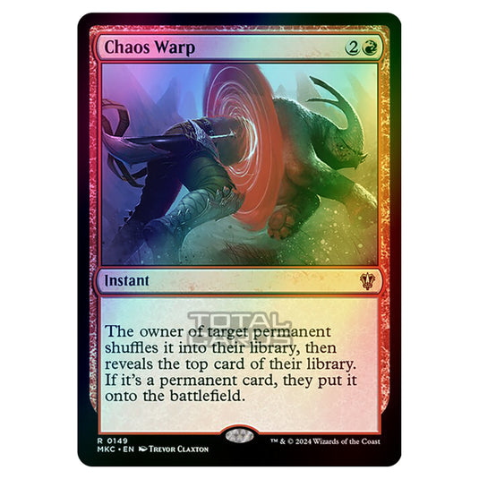 Magic The Gathering - Murders at Karlov Manor - Commander - Chaos Warp - 0149 (Foil)