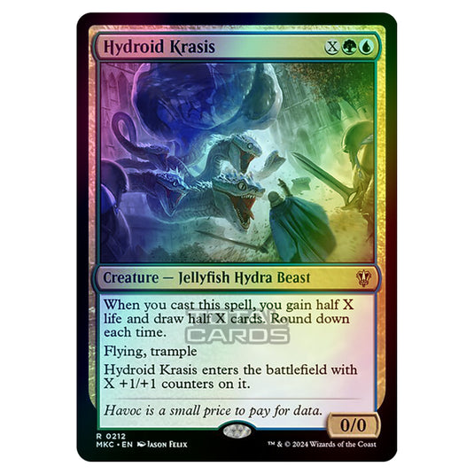 Magic The Gathering - Murders at Karlov Manor - Commander - Hydroid Krasis - 0212 (Foil)