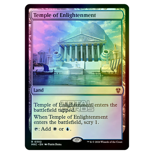 Magic The Gathering - Murders at Karlov Manor - Commander - Temple of Enlightenment - 0302 (Foil)