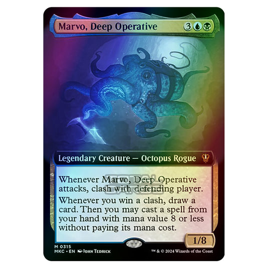 Magic The Gathering - Murders at Karlov Manor - Commander - Marvo, Deep Operative - 0315 (Foil)