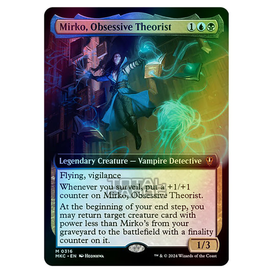 Magic The Gathering - Murders at Karlov Manor - Commander - Mirko, Obsessive Theorist - 0316 (Foil)