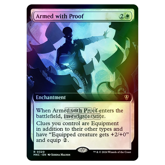 Magic The Gathering - Murders at Karlov Manor - Commander - Armed with Proof - 0320 (Foil)