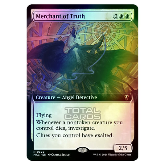 Magic The Gathering - Murders at Karlov Manor - Commander - Merchant of Truth - 0322 (Foil)