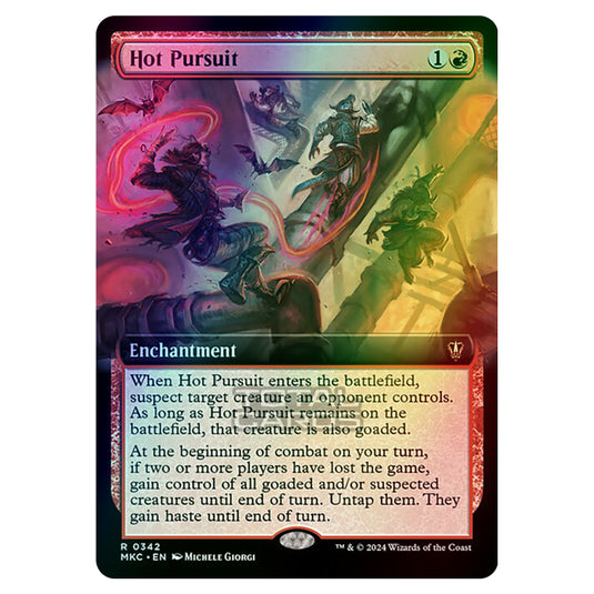 Magic The Gathering - Murders at Karlov Manor - Commander - Hot Pursuit - 0342 (Foil)