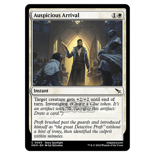 Magic The Gathering - Murders at Karlov Manor - Auspicious Arrival - 0005