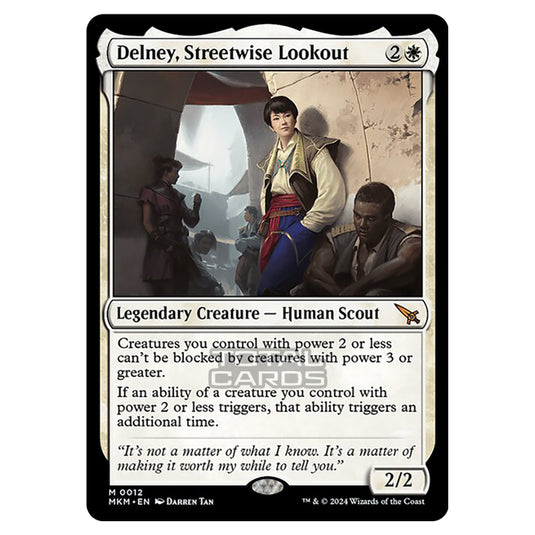 Magic The Gathering - Murders at Karlov Manor - Delney, Streetwise Lookout - 0012